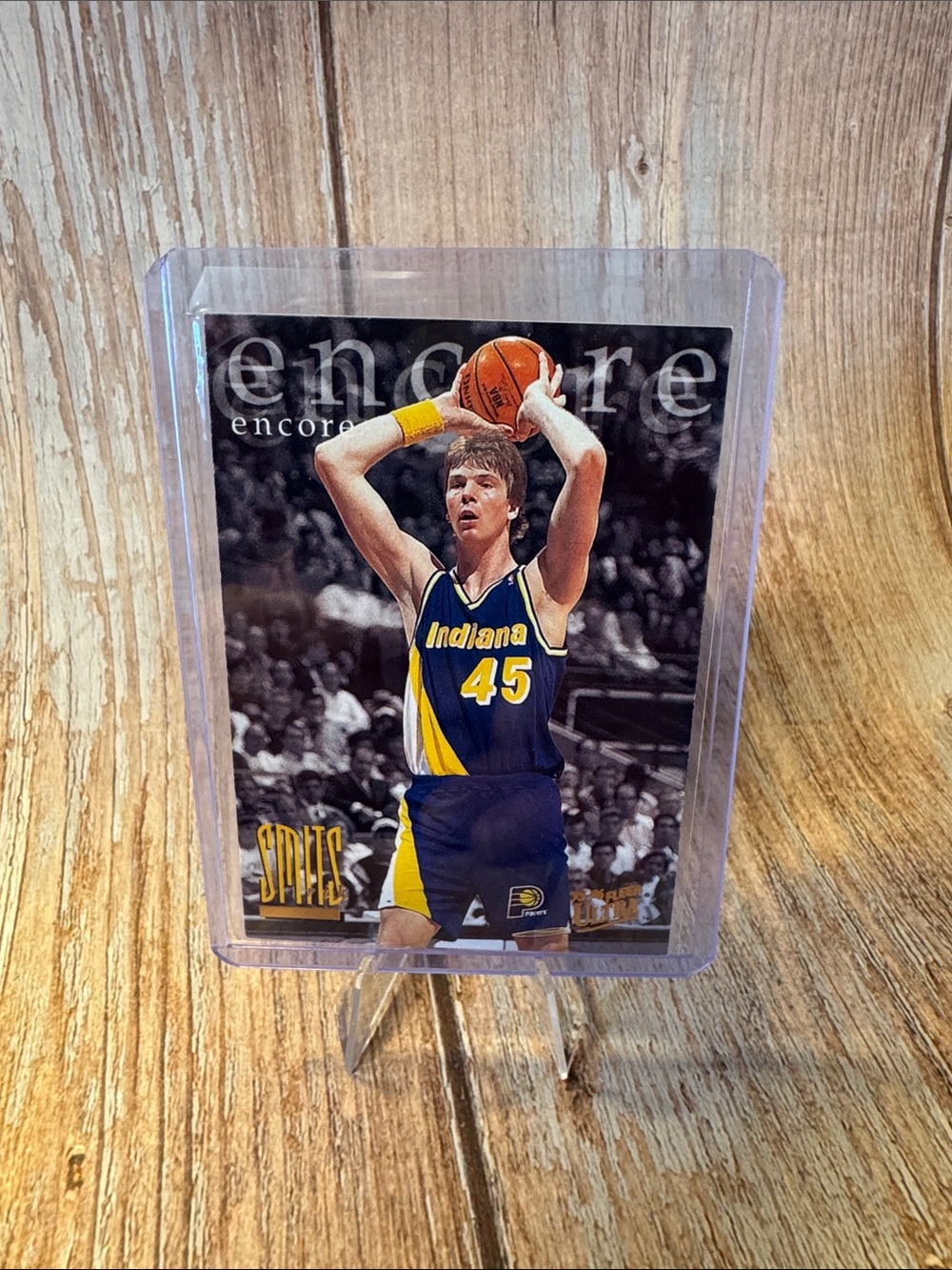 VTG Fleer '95-'96 Rik Smits #341 Basketball Trading Card Item #ME4187